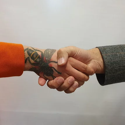 Shake hands