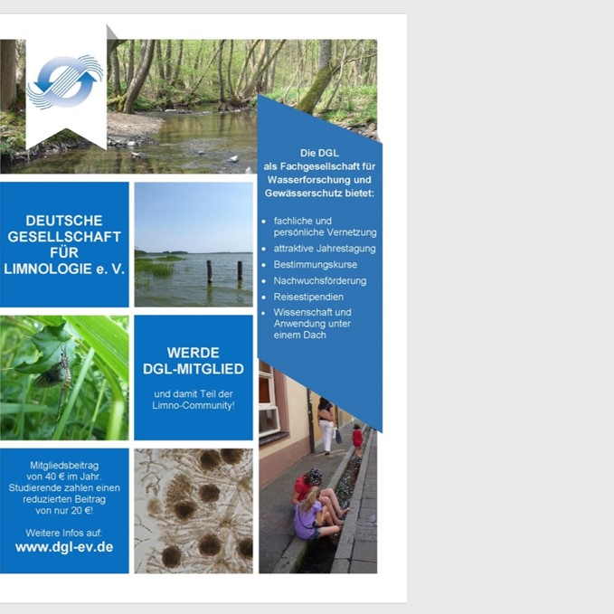 Flyer: Werde DGL-Mitglied Flyer: Werde DGL-Mitglied