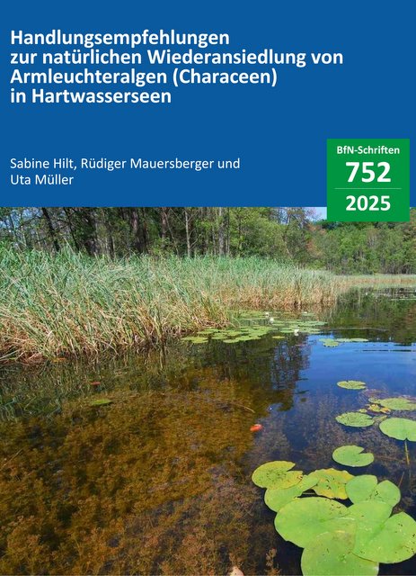 Deckblatt Wiederansiedlung Characeen